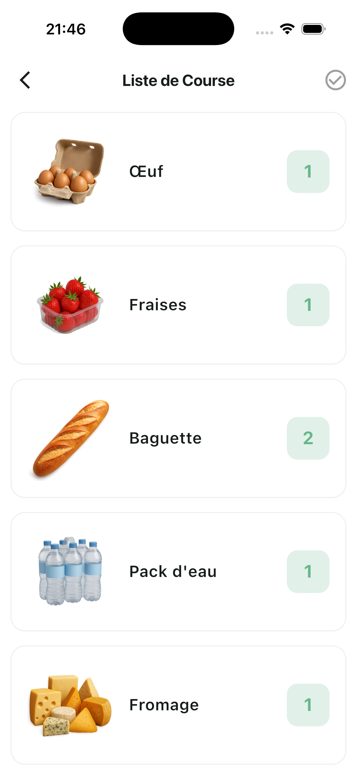 Listy — début de course
